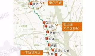 广州地铁6号线线路图